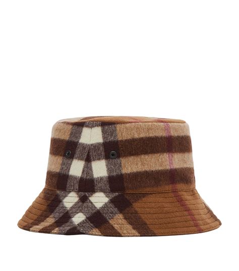 supreme burberry bucket hat|burberry check wool bucket hat.